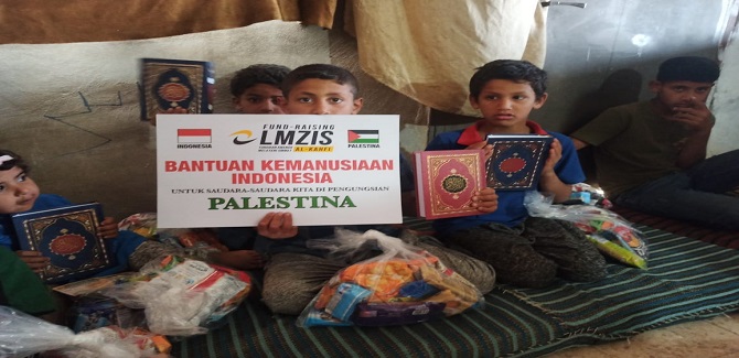 bantuan palestina